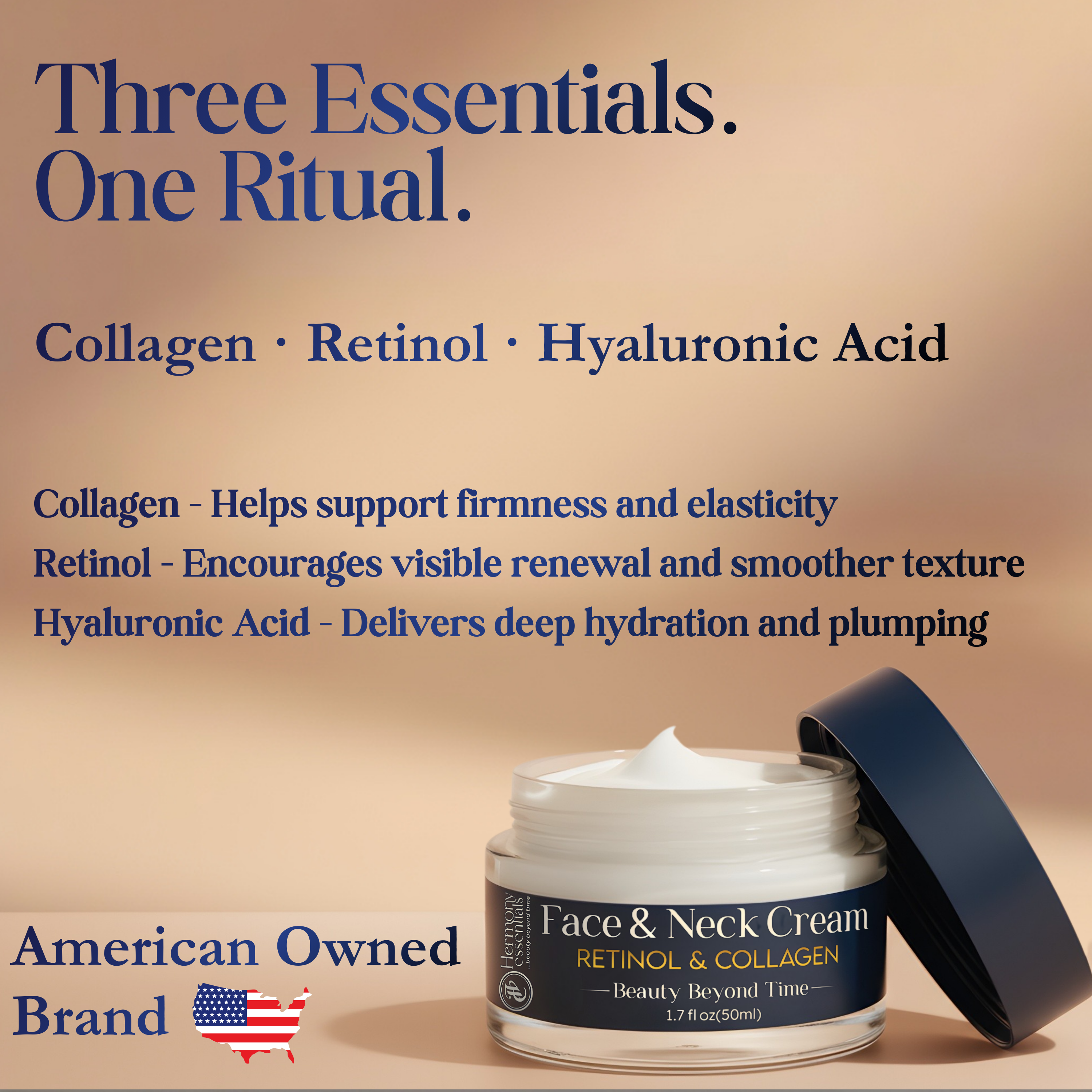 Neck Firming & Tightening Cream – Anti-Aging Lifting Moisturizer for Neck, Face & Décolleté